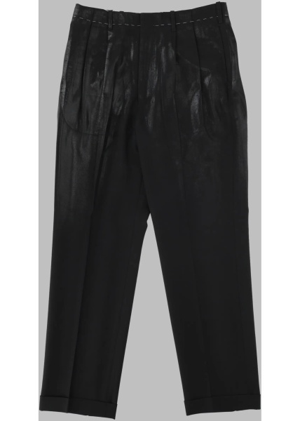Pantaloni Pantalone Sartoriale Con Pieghe