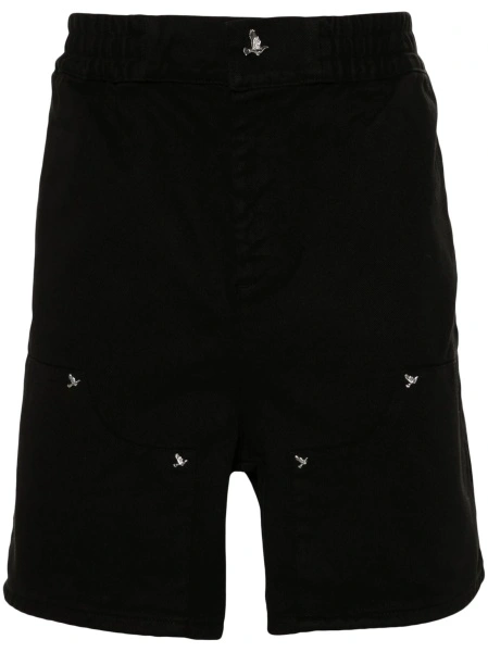Pantaloni scurti 3.PARADIS negri