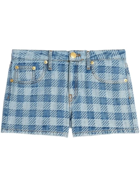 Pantaloni scurti AMI Paris albastri