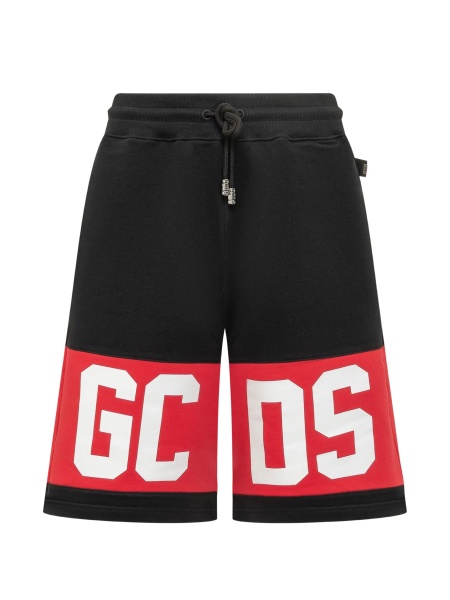 Pantaloni scurti GCDS negri