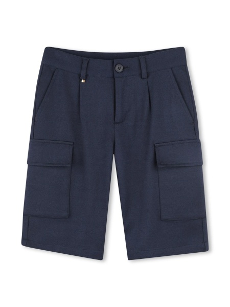 Pantaloni scurti Hugo Boss albastri