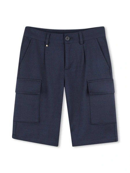 Pantaloni scurti Hugo Boss albastri