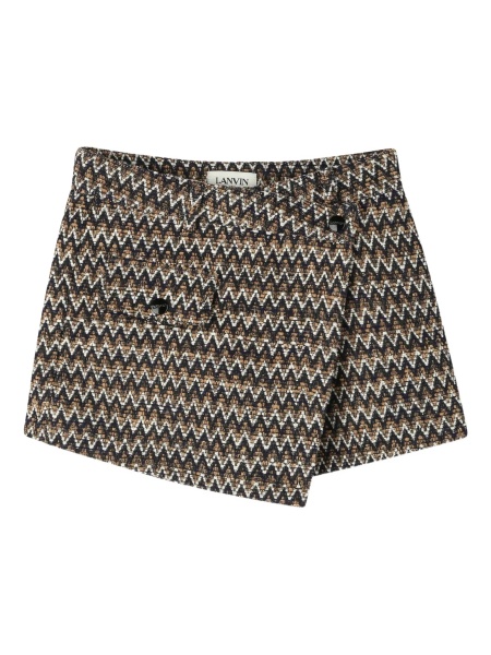 Pantaloni scurti Lanvin negri
