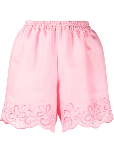 Pantaloni scurti LOVE Moschino roz