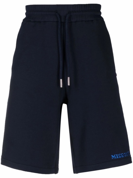 Pantaloni scurti MISSONI BEACHWEAR albastri