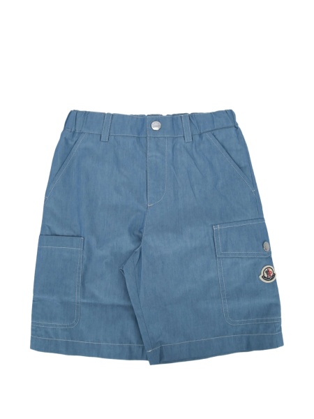Pantaloni scurti Moncler albastri