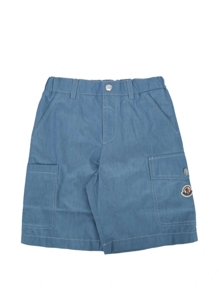 Pantaloni scurti Moncler albastri