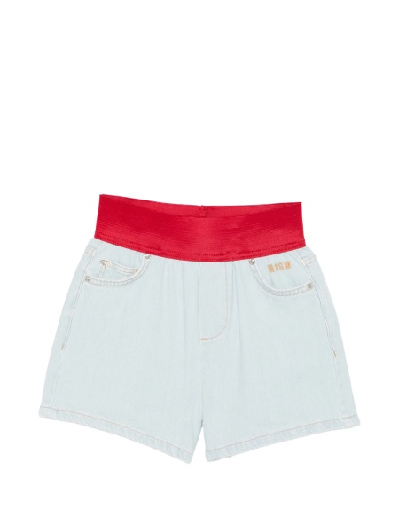 Pantaloni scurti MSGM albastri