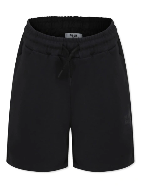 Pantaloni scurti MSGM negri