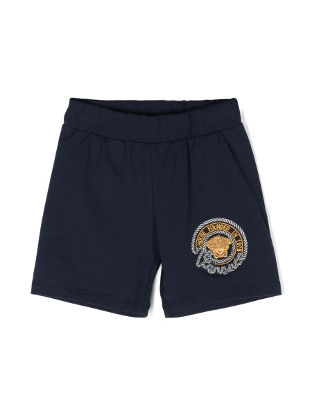 Pantaloni scurti Versace albastri