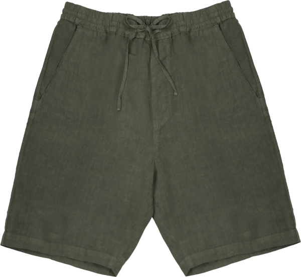 Pantaloni Shorts In Lino