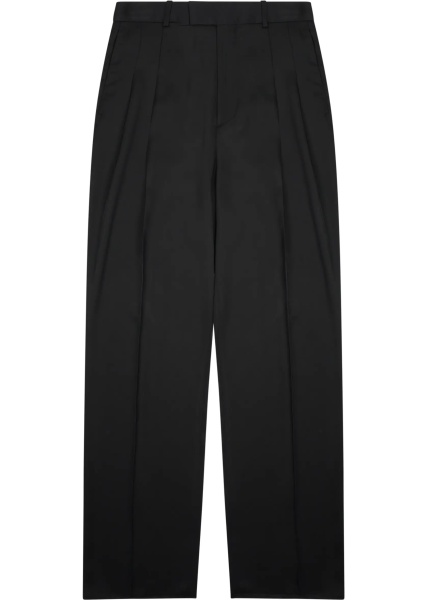 Pantaloni Silk Blend Tailored Pants