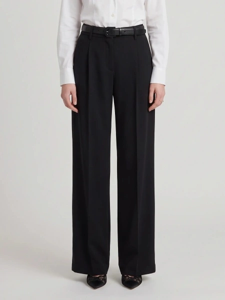 Pantaloni Straight Leg Canvas Trousers