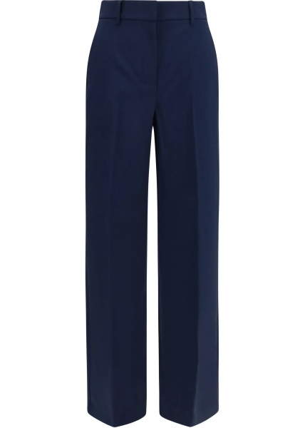 Pantaloni Stretch wool palazzo Pants