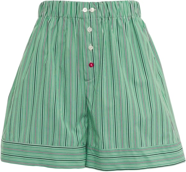 Pantaloni Striped cotton shorts