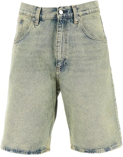 Pantaloni Super Wide denim bermuda shorts