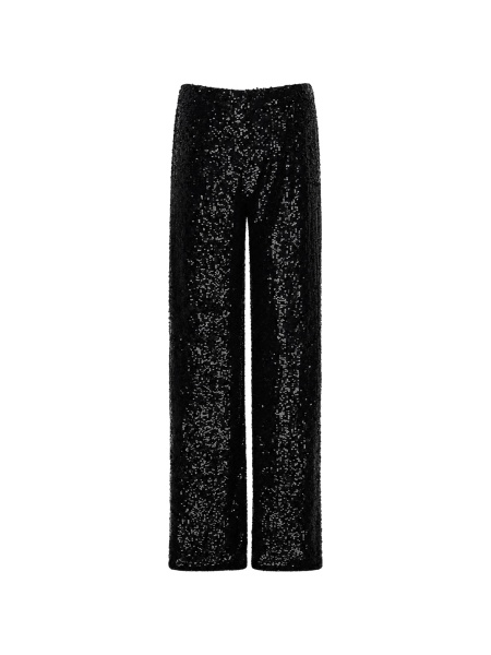 Pantaloni talie inalta P.A.R.O.S.H. negri