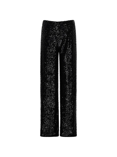 Pantaloni talie inalta P.A.R.O.S.H. negri