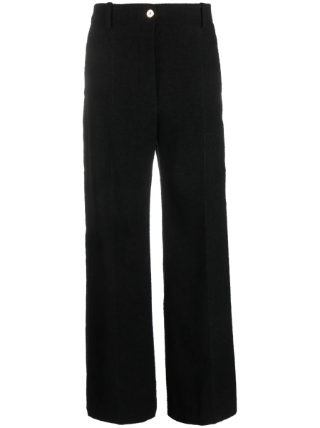 Pantaloni talie inalta Patou negri
