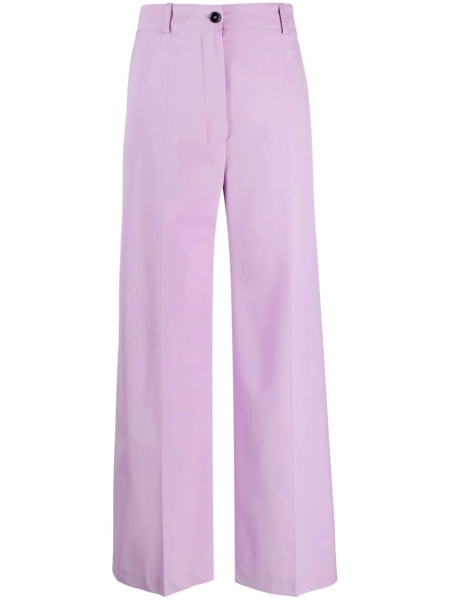 Pantaloni talie inalta Patou violet