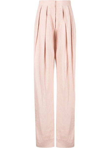 Pantaloni talie inalta Stella McCartney roz