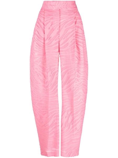 Pantaloni talie inalta THE ATTICO roz