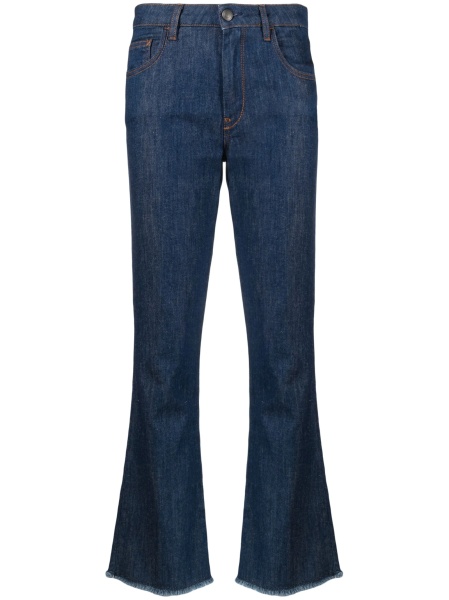 Pantaloni trei sferturi Fay albastri