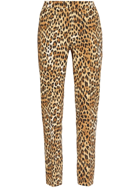 Pantaloni trei sferturi Moschino maro