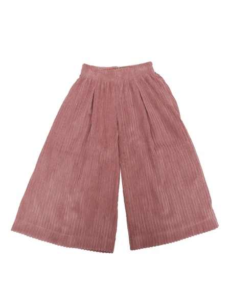 Pantaloni WIDE LEG VELVET PANTS