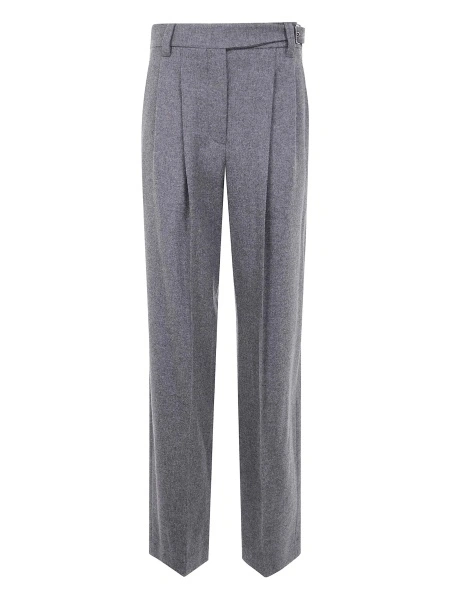 Pantaloni Wool pants with belt