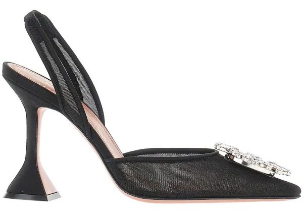 Pantofi 'Begum Sling' mesh slingback pumps