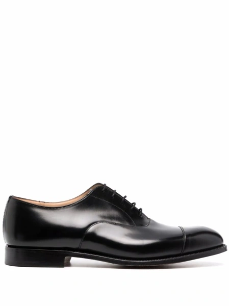 Pantofi Oxford Church's negri din piele