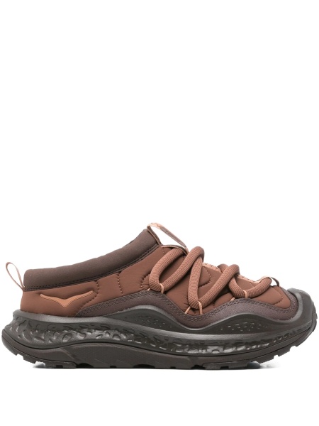 Pantofi slip-on Hoka One One maro din material textil