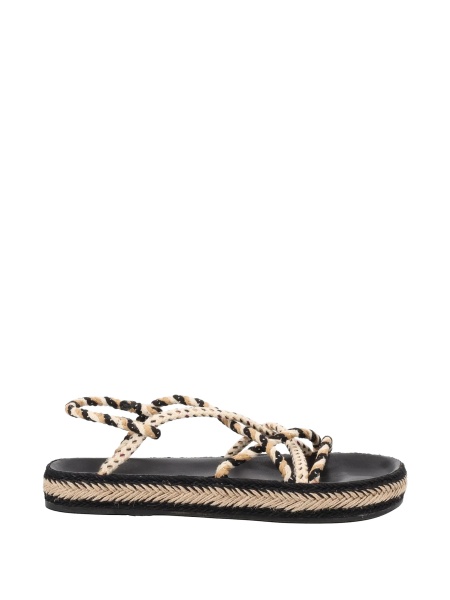 Pantofi slip-on Isabel Marant negri din bumbac