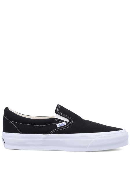 Pantofi slip-on Vans Slip On negri din material textil