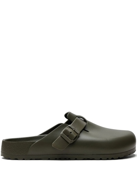 Papuci Birkenstock verzi din acetat de polietilen vinil (peva)