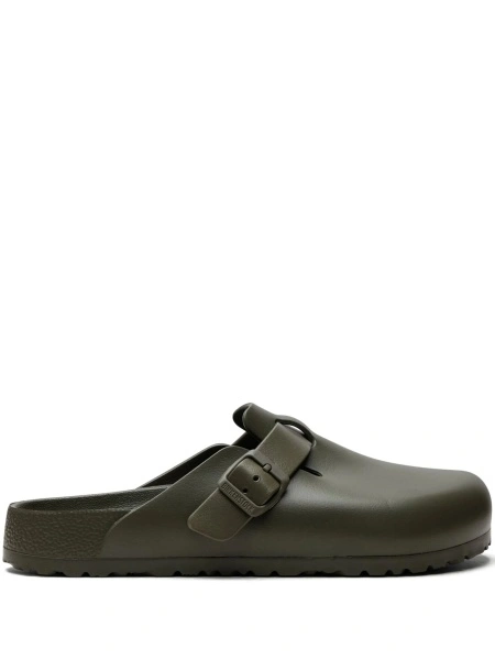 Papuci Birkenstock verzi din acetat de polietilen vinil (peva)