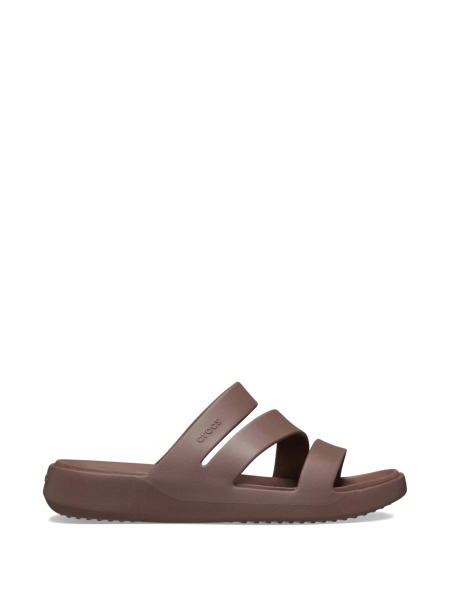 Papuci Crocs maro din termoplastic