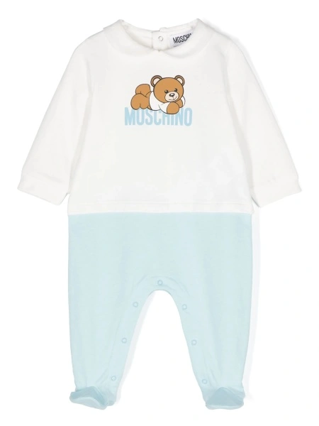 Pijamale Moschino albastre