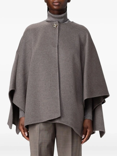Poncho Fabiana Filippi maro din casmir si lana
