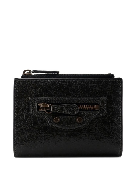 Portofel Balenciaga negru din piele