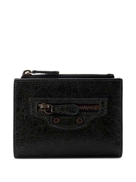 Portofel Balenciaga negru din piele