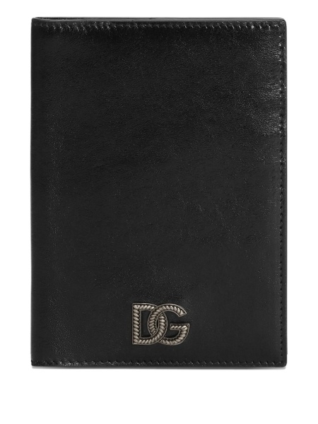 Portofel Dolce & Gabbana negru din piele