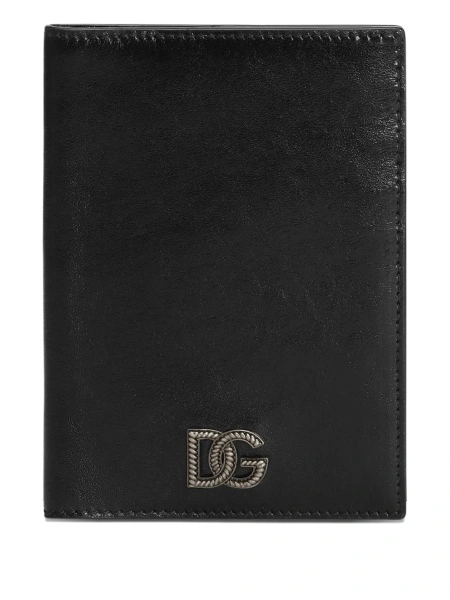 Portofel Dolce & Gabbana negru din piele