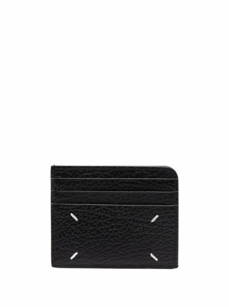 Portofel Maison Margiela negru din piele