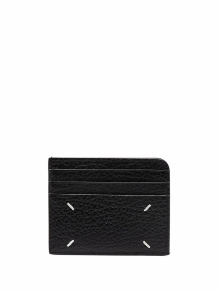 Portofel Maison Margiela negru din piele