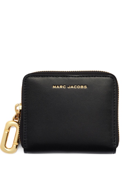 Portofel Marc Jacobs negru din piele si poliuretan