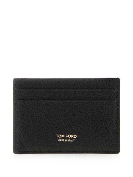 Portofel Tom Ford negru din piele