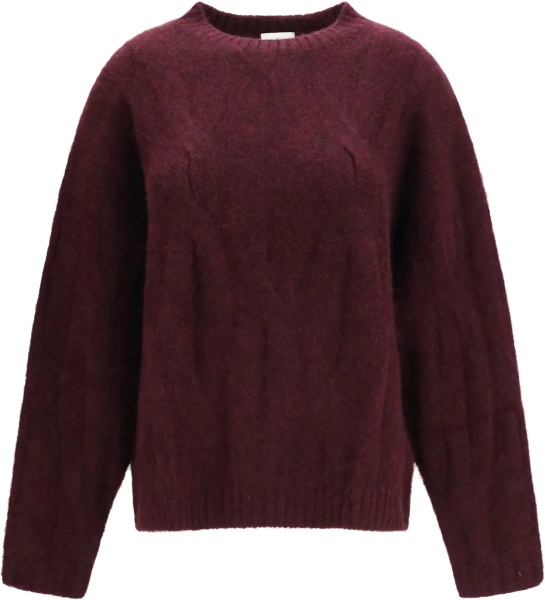 Pulover Cashmere and silk Sweater with voluminous sleeves