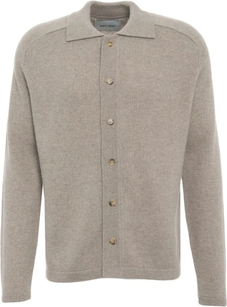 Pulover casual Soft Goat maro din casmir